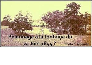 Pèlerinage à la fontaine