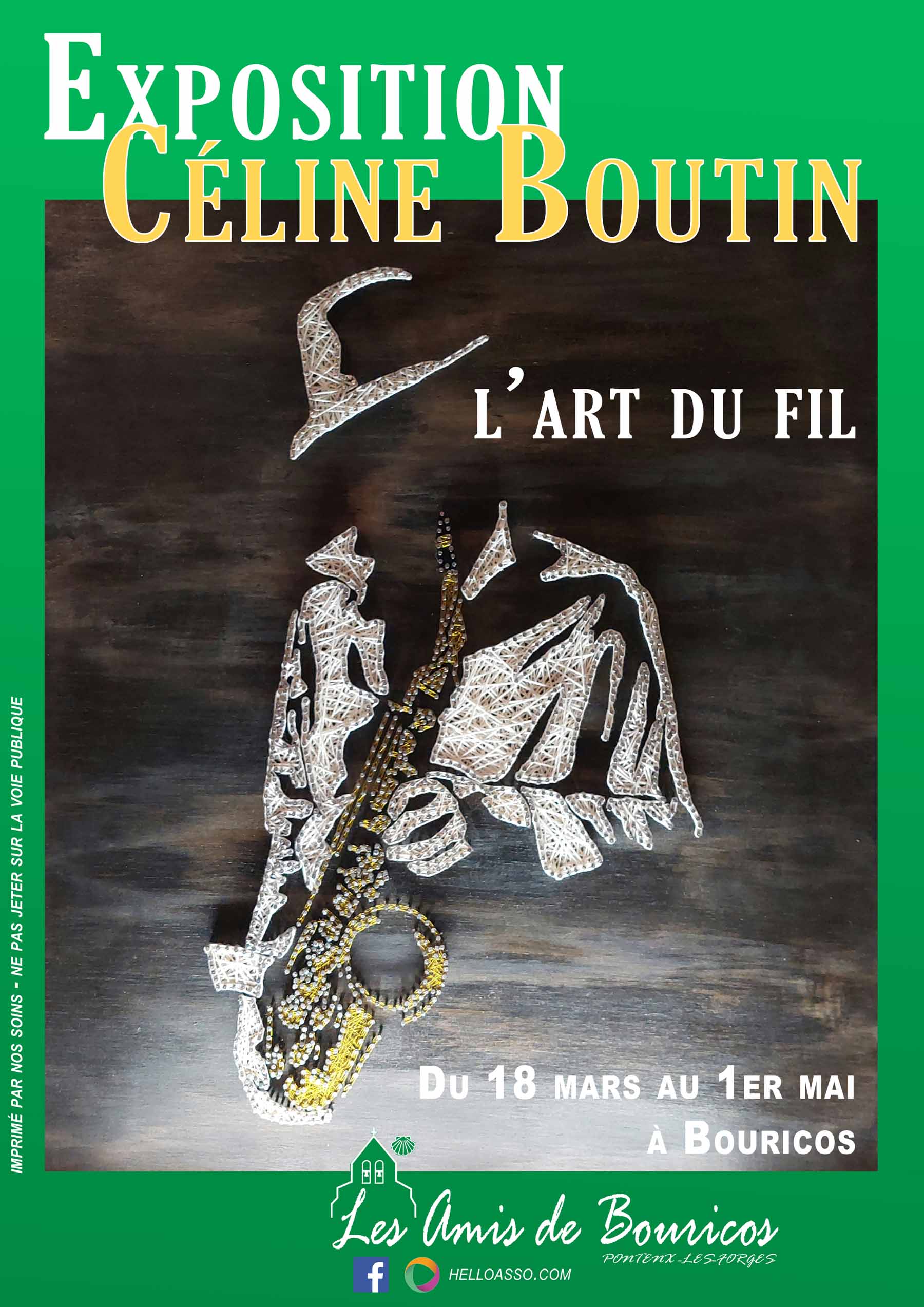 Affiche Bouricos - Activites Landes - Animations 2026-03-18 Celine Boutin