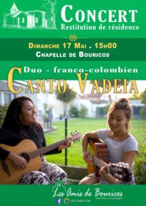 Affiche Bouricos - Activites Landes - Animations 2026-05-12 Canto Vadeia