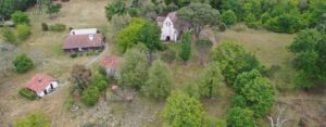 Bouricos - Patrimoine Landais - Airial - Vue Aerienne 01