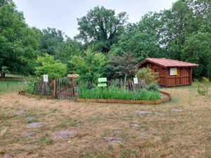 Bouricos - Patrimoine Landais - Jardin aromatique 01